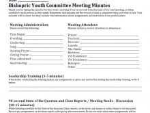 43 Online Lds Church Meeting Agenda Template Maker by Lds Church Meeting Agenda Template