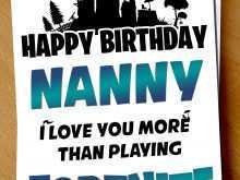 Nanny Birthday Card Templates