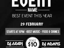 43 Online Simple Event Flyer Template Layouts with Simple Event Flyer Template