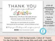 43 Online Thank You Card Insert Template in Photoshop with Thank You Card Insert Template
