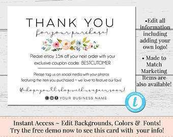 43 Online Thank You Card Insert Template in Photoshop with Thank You Card Insert Template