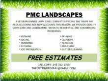 43 Printable Landscaping Flyer Templates Templates with Landscaping Flyer Templates