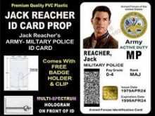 43 Printable Us Army Id Card Template For Free by Us Army Id Card Template