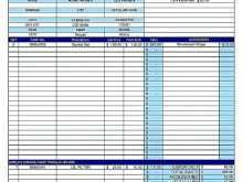 Body Repair Invoice Template