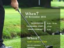 43 Report Golf Tournament Flyer Templates PSD File with Golf Tournament Flyer Templates