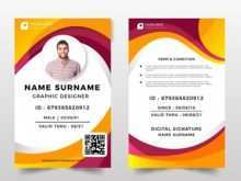 43 Report Vertical Id Card Template Free Download Maker for Vertical Id Card Template Free Download