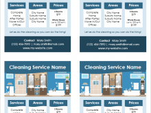 43 Standard Cleaning Services Flyers Templates for Ms Word for Cleaning Services Flyers Templates