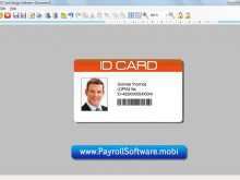 43 Standard Id Card Template Design Software Formating by Id Card Template Design Software