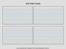 43 Standard Index Card Word Template 3X5 With Stunning Design by Index Card Word Template 3X5