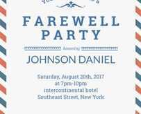 43 Standard Invitation Card Templates For Farewell Party Now with Invitation Card Templates For Farewell Party