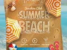 43 The Best Beach Flyer Template Free for Beach Flyer Template Free