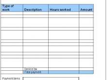 43 The Best Consultant Hourly Invoice Template Download by Consultant Hourly Invoice Template