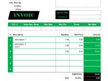 Freelance Consulting Invoice Template