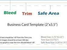 Indesign Business Card Template 10 Up With Bleed