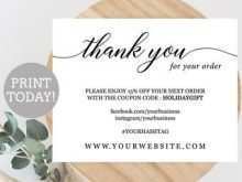 43 The Best Thank You Card Template Small Templates by Thank You Card Template Small
