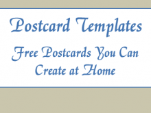 43 Visiting Postcard Template Word 2007 in Word for Postcard Template Word 2007