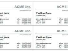 44 Adding Business Card Print Template Word Now for Business Card Print Template Word