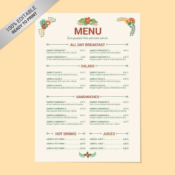 44 Adding Menu Card Templates In Word Now by Menu Card Templates In Word