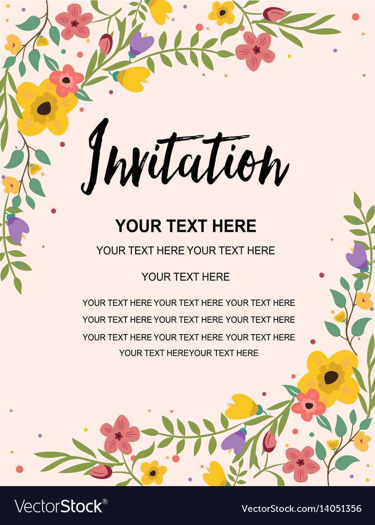 44 Best Invitation Card Template Vintage Layouts with Invitation Card Template Vintage
