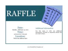 44 Best Raffle Flyer Template Word Photo for Raffle Flyer Template Word