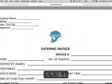 44 Blank Catering Company Invoice Template Formating by Catering Company Invoice Template