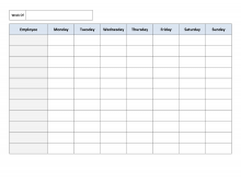 44 Blank One Line Production Schedule Template Photo by One Line Production Schedule Template