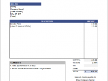 44 Create Monthly Invoice Spreadsheet Template For Free for Monthly Invoice Spreadsheet Template