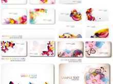 44 Creating Floral Name Card Template Free Formating by Floral Name Card Template Free