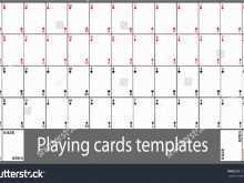 44 Creating Playing Card Size Template Word With Stunning Design for Playing Card Size Template Word