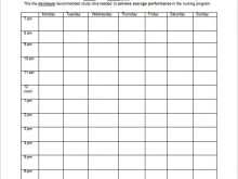 44 Creating Weekly School Schedule Template Word Formating with Weekly School Schedule Template Word