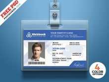 44 Creative 007 Id Card Template in Photoshop with 007 Id Card Template