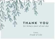 44 Creative Thank You Card Template With Picture in Word with Thank You Card Template With Picture