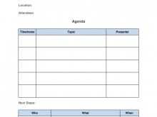 44 Customize Our Free Meeting Agenda Template With Action Items Excel for Ms Word for Meeting Agenda Template With Action Items Excel