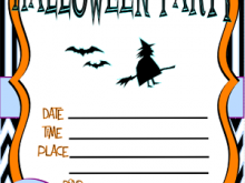 School Halloween Party Flyer Template