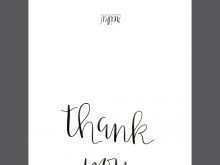 44 Customize Thank You Card Template 8 5 X 11 Now with Thank You Card Template 8 5 X 11