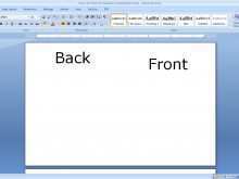 44 Flash Card Format Word in Word for Flash Card Format Word