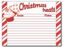 44 Format Holiday Recipe Card Template For Word Now with Holiday Recipe Card Template For Word
