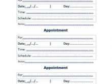 44 Format Medical Appointment Card Template Free Maker with Medical Appointment Card Template Free