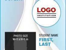 44 Free Id Card Template For Students Photo for Id Card Template For Students