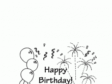 Birthday Card Template Illustrator Free