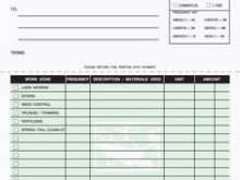 44 Free Printable Lawn Maintenance Invoice Template Formating with Lawn Maintenance Invoice Template