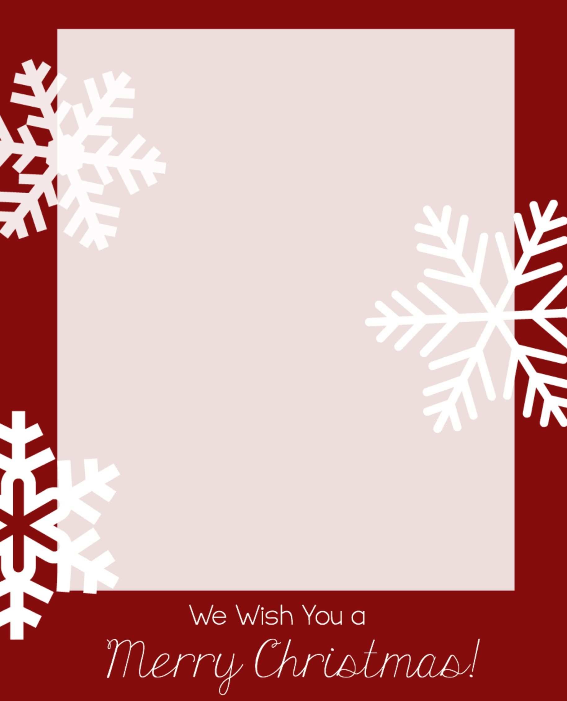 44 Free Printable Photo Christmas Cards Templates Free Online in Photoshop with Photo Christmas Cards Templates Free Online