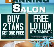44 Free Printable Tanning Flyer Templates in Photoshop by Tanning Flyer Templates