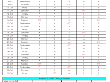 44 Free Production Schedule Template Calendar Layouts by Production Schedule Template Calendar