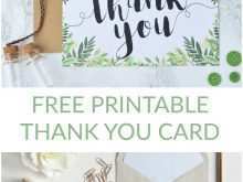 44 Free Thank You Card Template Size For Free for Thank You Card Template Size