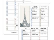 44 Free Travel Itinerary Template Paris Photo by Travel Itinerary Template Paris