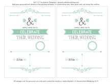 44 Free Wedding Invitation Card Template For Word Now with Wedding Invitation Card Template For Word