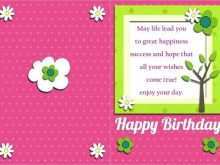 44 How To Create Birthday Card Template Excel Now for Birthday Card Template Excel