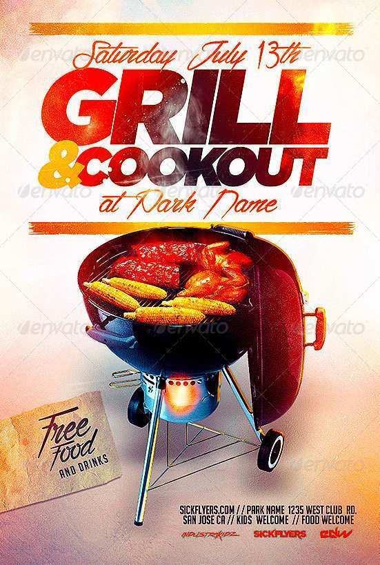44 How To Create Cookout Flyer Template Maker for Cookout Flyer Template