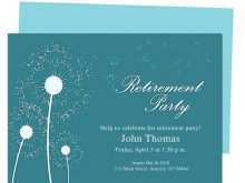 44 Online Free Retirement Party Flyer Template Formating with Free Retirement Party Flyer Template